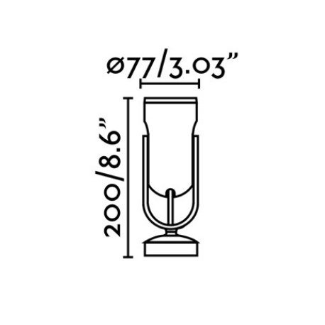 Kinkiet zewnętrzny SLOT ciemnoszary 70035
