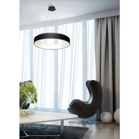 Lampa wisząca Sovana 55 cm Black Smart Azzardo