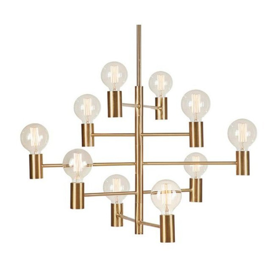 Lampa wisząca Paris 10L mosiądz Markslojd