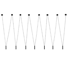 Nowoczesna lampa wisząca VIVA VII NERO OPEN DESIGN HIGHLIGHTS