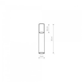 Klosz CAMELEON CYLINDER L TR/BS 8540 Nowodvorski