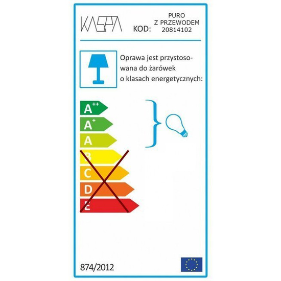 Kinkiet na długim wysięgniku Puro KASPA