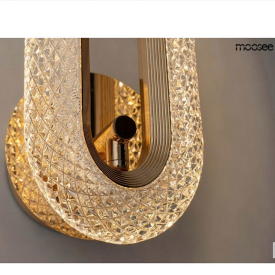 Kinkiet JEWEL złoty Moosee