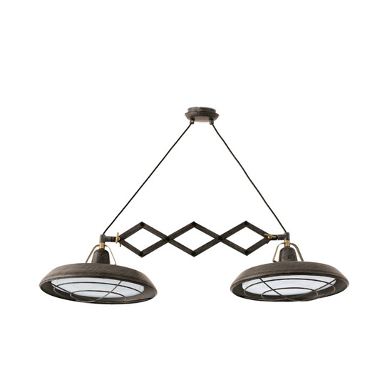 Lampa wisząca Plac LED postarzany brąz Faro 66214