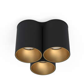 Reflektor EYE TONE III BLACK/GOLD Nowodvorski