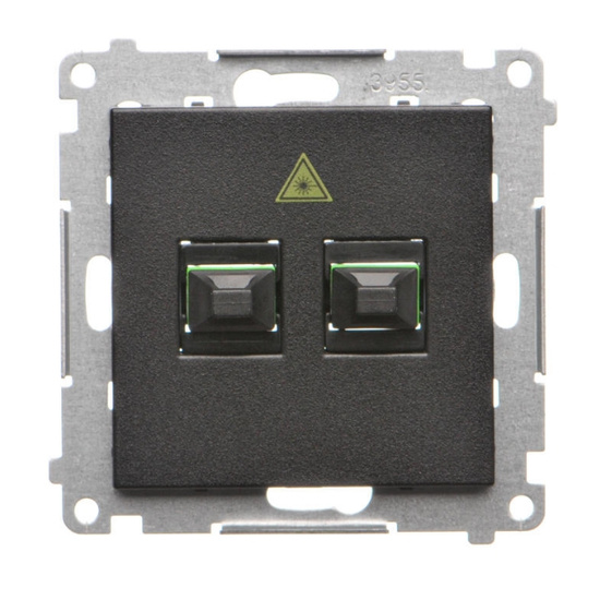 Gniazdo światłowodowe podwójne Simon 55