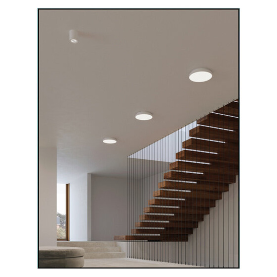 Plafon BLOS round distance LED hermetic AQform