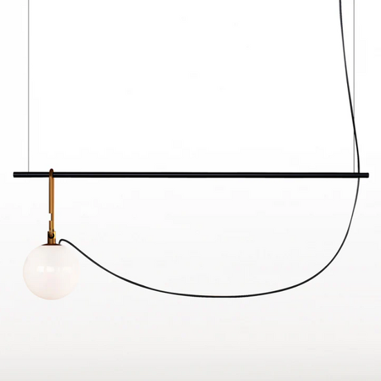 Lampa wisząca ze szkła dmuchanego NH S2 14 Artemide