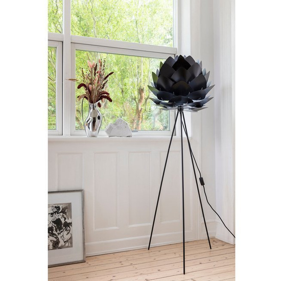 Lampa stojąca tripod SILVIA medium black UMAGE 