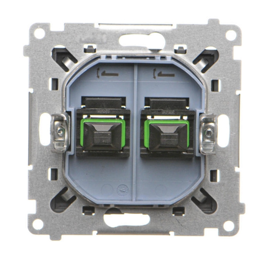 Gniazdo światłowodowe podwójne Simon 55