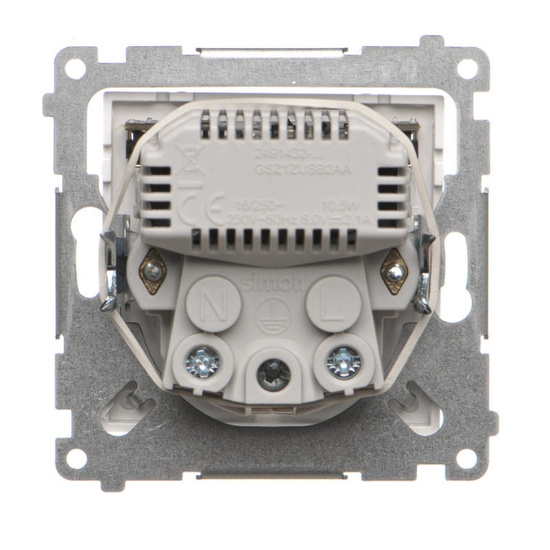 Gniazdo Schuko ze zintegrowaną ładowarką Simon 55