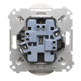 Gniazdo wtyczkowe podwójne bez uziemienia Simon 55 TG2MCZ.01/111