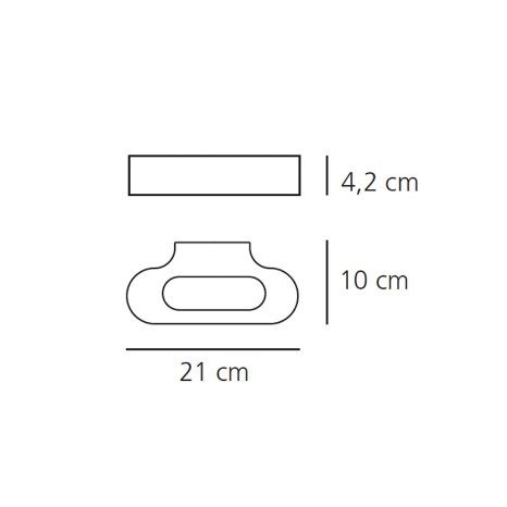 Kinkiet Talo LED white 2700K 0615W10A Artemide