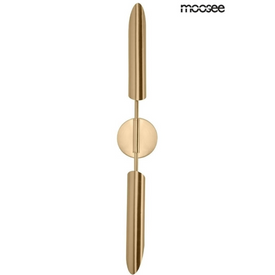 MOOSEE lampa ścienna LOCCA złota