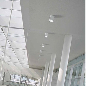 Plafon Hugo biały / czarny Azzardo