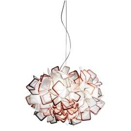Lampa wisząca CLIZIA SUSPENSION ORANGE włoskiej firmy SLAMP