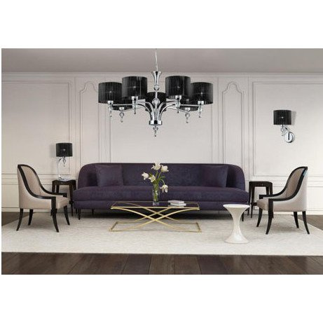 Żyrandol Impress 3 czarny AZ0498