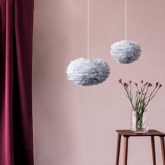 Lampa wisząca EOS micro jasny szary UMAGE