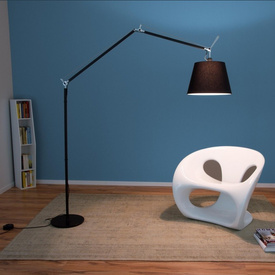 Tolomeo Mega Lampa Stojąca Pergamin Ø 32 cm Artemide
