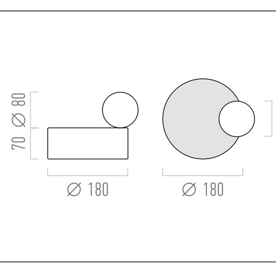 Lampa stołowa Firefly B T SN CHORS