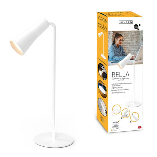Lampka biurkowa LED Bella Nilsen