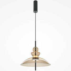 Lampa wisząca Bangkok 40 bursztyn Maytoni 