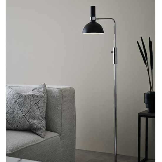 Lampa podłogowa Larry 1L czarna Markslojd