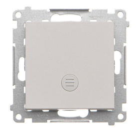 Łącznik schodowy z podświetleniem LED bez piktogramu LED Simon 55 