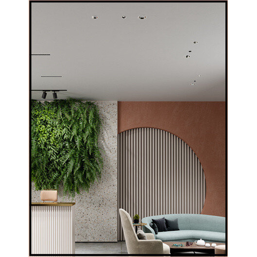 MORE mini LED wpuszczany M930 25° wpuszczana z czarnym odbłyśnikiem AQform