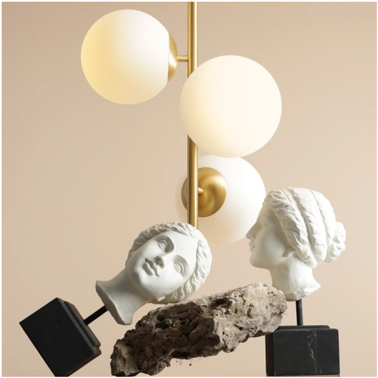 Lampa wisząca FIN 3 BRASS M Aldex