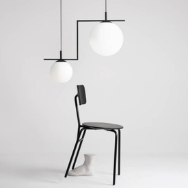 Lampa wisząca Zac 1038H1_2 czarna