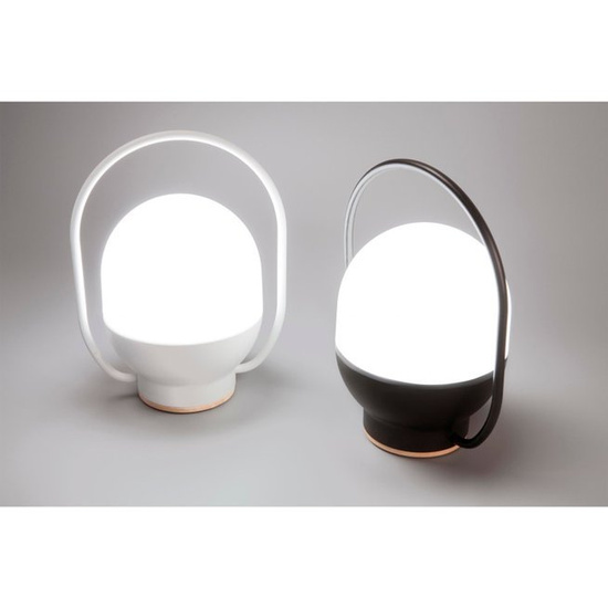 Biała lampka przenośna lampka TAKE AWAY LED 01015 Faro