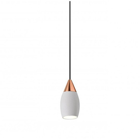 Lampa wisząca  Tentor rose gold AZ3085 + Chalice white AZ3100 Azzardo