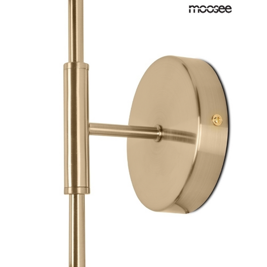 MOOSEE lampa ścienna LOCCA złota