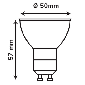 Żarówka LED line LITE LED GU10 7W 6500K 600lm 220-240V