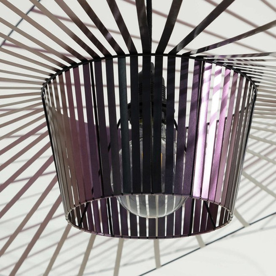 LAMPA WISZĄCA VERTIGO BEETLE BLACK - 140 cm
