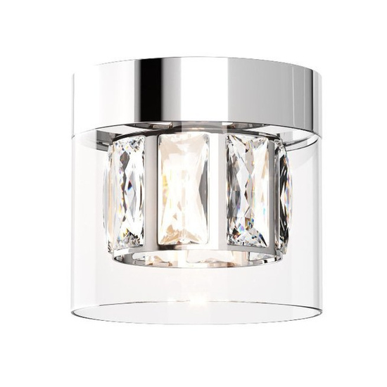 Plafon Gem chrom ZUMA LINE C0389-01A-F4AC