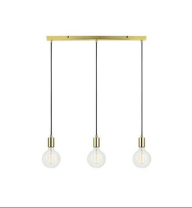 Lampa wisząca SKY 3 lista Markslojd 106335 złota