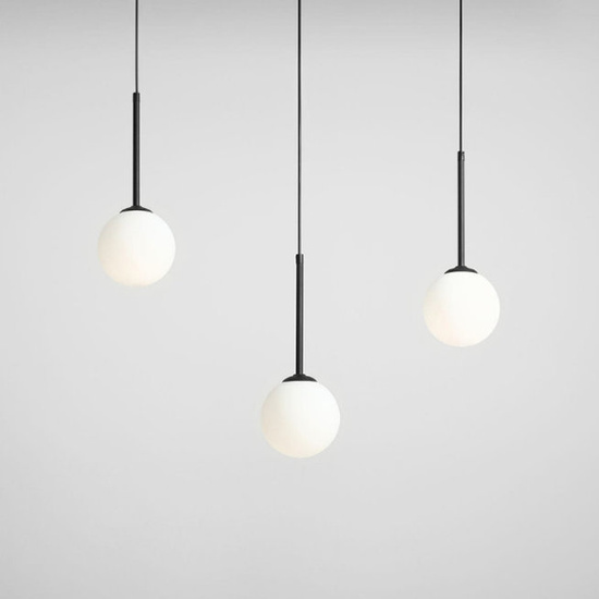 Lampa wisząca Bosso 3 1087E_1 czarna