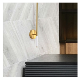Kinkiet FRESCO LED złota 125 cm Step into design 
