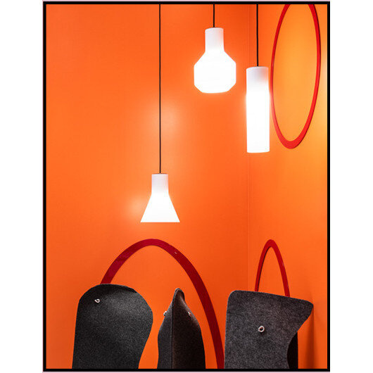 LAMPA WISZĄCA MODERN GLASS Barrel WP E27 230V AQFORM