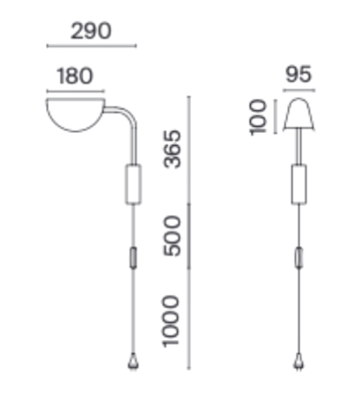 Kinkiet Mollis MOD126WL-01B Maytoni