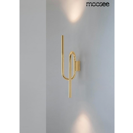 MOOSEE lampa ścienna MACAROON złota