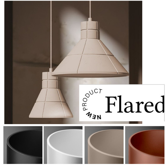 Lampa wisząca FLARED cast LED  AQform