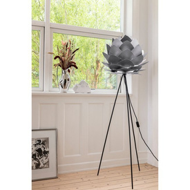Lampa stojąca tripod SILVIA medium grey UMAGE
