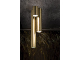 Oprawa natynkowa EYE L BRASS I 8913 Nowodvorski