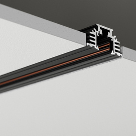 Szynoprzewód multitrack podtynkowy 2m czarny / biały