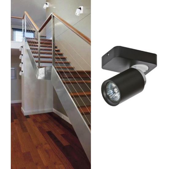 Lampa Tomi 1 czarna AZ0681 Azzardo