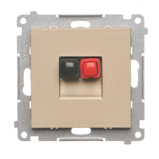 Gniazdo głośnikowe 1-krotne Simon 55