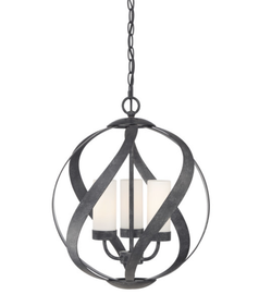 Lampa wisząca QN-BLACKSMITH-3P-OBK Elstead Lighting